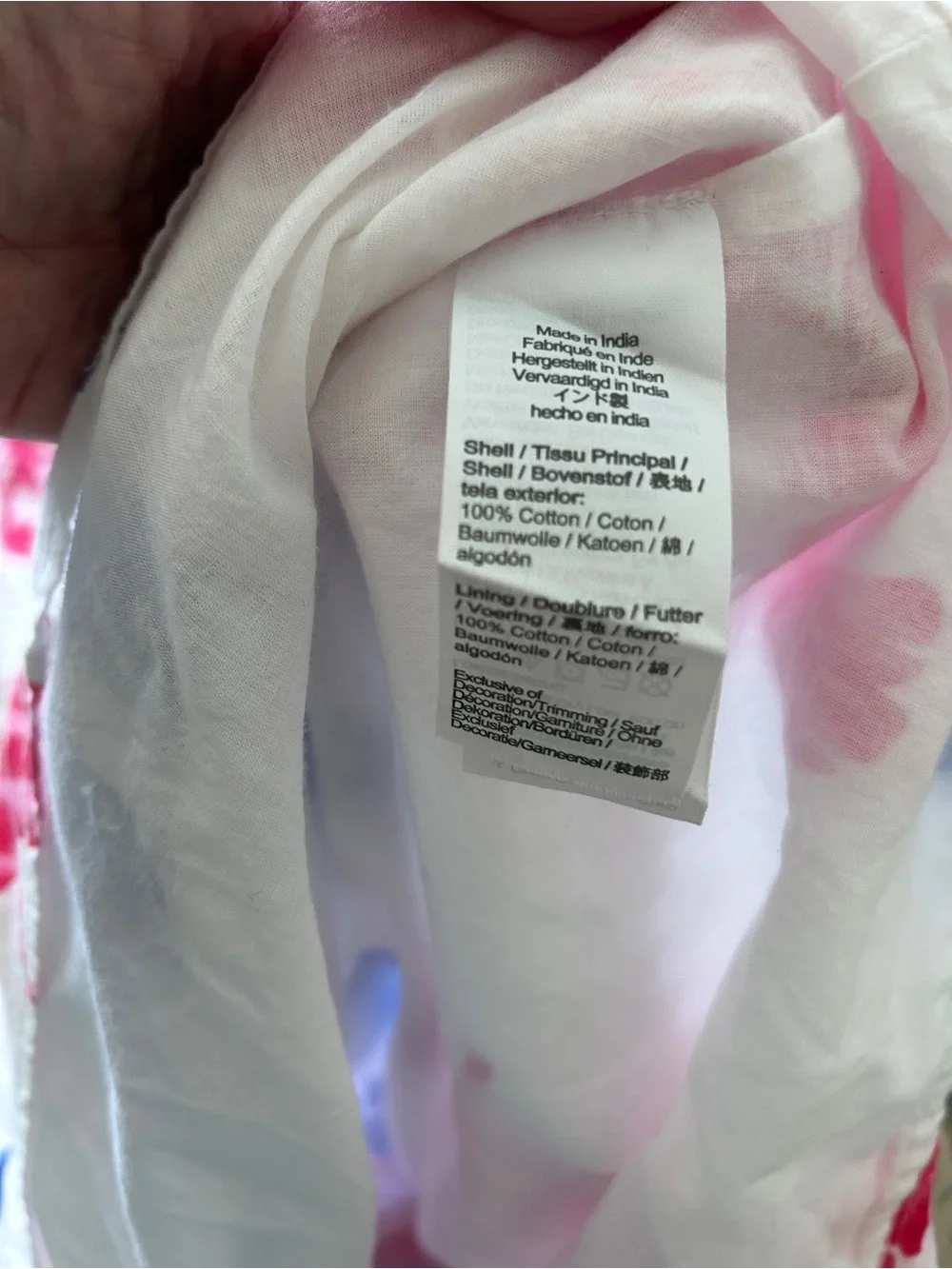 J. Crew White Maxi Dress with Pink & Blue Lobster Sea Life Print